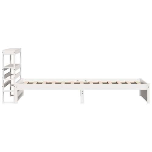 Okvir kreveta s uzglavljem bez madraca bijeli 90x200 cm - Bijela 90 x 200 cm Cijena