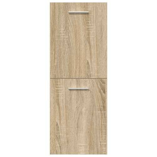 5-dijelni set kupaonskog namještaja boja hrasta sonome drveni - sonoma hrast 41 x 38.5 x 46 cm 1 Cijena