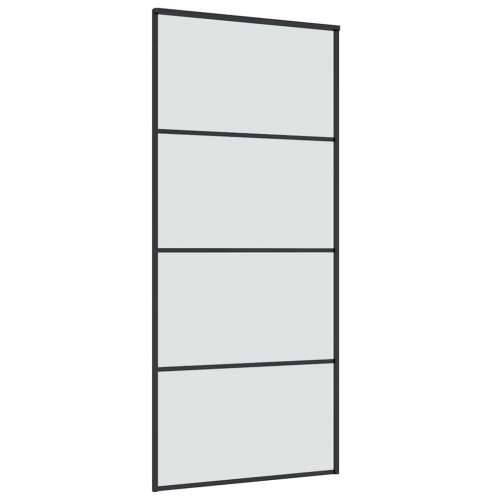 Klizna vrata s priborom 90 x 205 cm od ESG stakla i aluminija - matt 90 x 205 cm (213.5 cm) 1 Cijena
