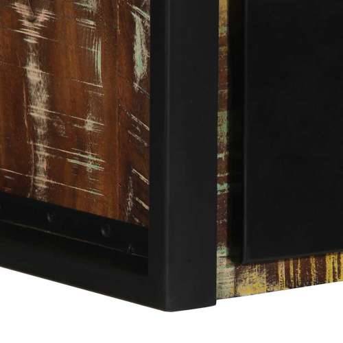 Noćni ormarić Višebojni 40x35x25 cm puno drvo, reciklirano - 1 masivno obnovljeno drvo Cijena