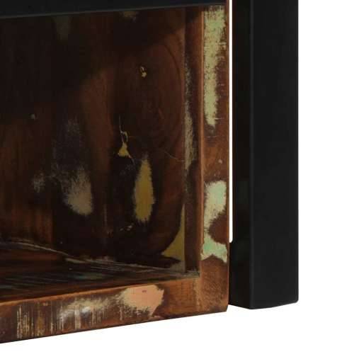 Noćni ormarići 2 kom. Višebojni 40x35x40 cm Obrađeno puno drvo - 2 masivno obnovljeno drvo Cijena