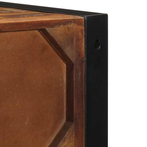Noćni ormarići 2 kom. Višebojni 40x35x40 cm Obrađeno puno drvo - 2 masivno obnovljeno drvo Cijena