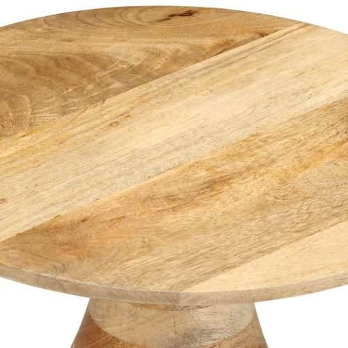 Pomoćni stolić Ø40x40 cm Puno drvo Mango - Prirodna 1 Cijena