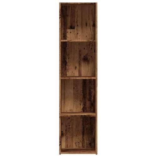 Ormar za knjige staro drvo 36x30x143 cm konstruirano drvo - Staro drvo 36 x 30 x 143 cm 1 Cijena