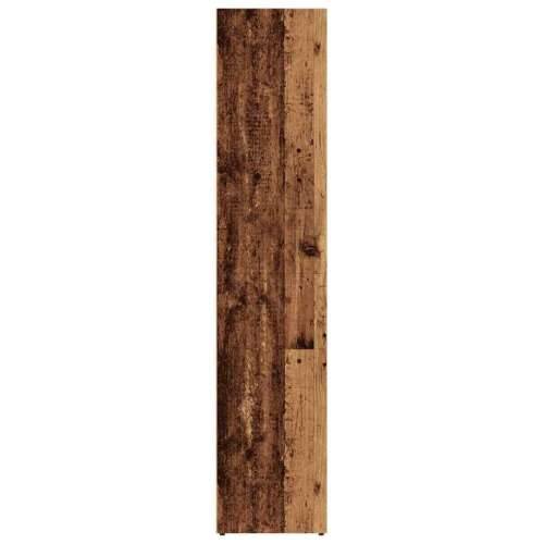 Ormar za knjige staro drvo 36x30x143 cm konstruirano drvo - Staro drvo 36 x 30 x 143 cm 1 Cijena