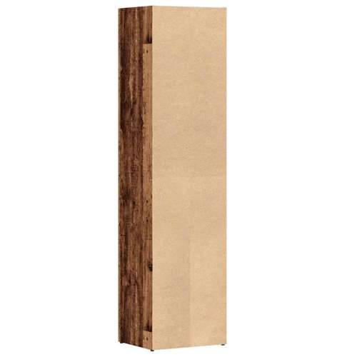 Ormar za knjige staro drvo 36x30x143 cm konstruirano drvo - Staro drvo 36 x 30 x 143 cm 1 Cijena