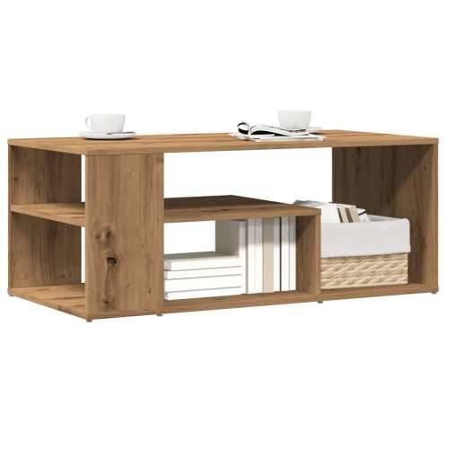Stol za kavu Artisan hrast 100x50x40 cm izrađeno drvo - hrast artisan 1 Cijena