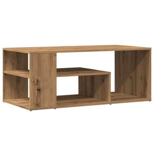 Stol za kavu Artisan hrast 100x50x40 cm izrađeno drvo - hrast artisan 1 Cijena