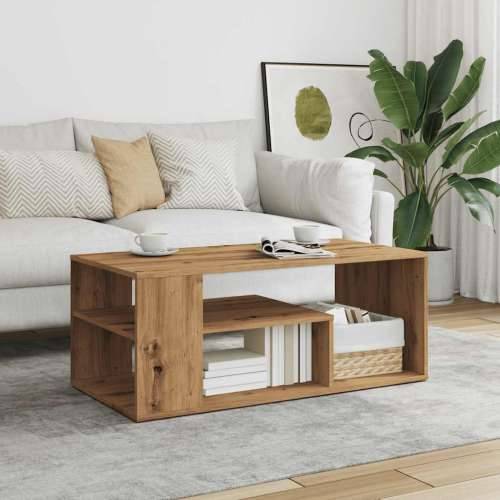 Stol za kavu Artisan hrast 100x50x40 cm izrađeno drvo - hrast artisan 1 Cijena