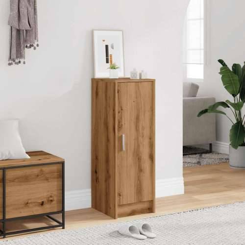 Ormarić za cipele Artisan hrast 32x35x92 cm izrađeno drvo - hrast artisan 31.5 x 35 x 92 cm 1 shoe cabinet with door Cijena