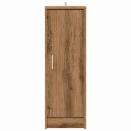 Ormarić za cipele Artisan hrast 32x35x92 cm izrađeno drvo - hrast artisan 31.5 x 35 x 92 cm 1 shoe cabinet with door Cijena