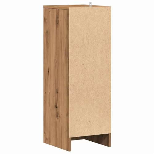 Ormarić za cipele Artisan hrast 32x35x92 cm izrađeno drvo - hrast artisan 31.5 x 35 x 92 cm 1 shoe cabinet with door Cijena