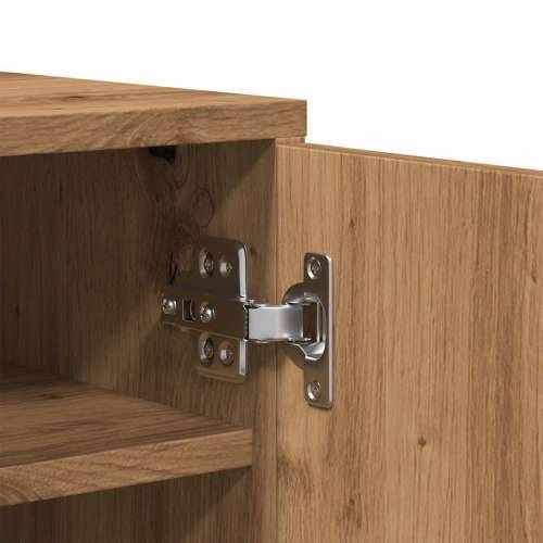 Ormarić za cipele Artisan hrast 32x35x92 cm izrađeno drvo - hrast artisan 31.5 x 35 x 92 cm 1 shoe cabinet with door Cijena