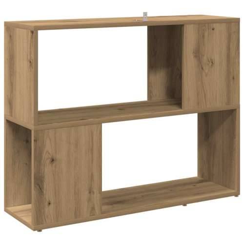 Ormarić za knjige/Paravan - Sobna pregrada Artisan hrast 80x24x63 cm - hrast artisan 1 80 x 24 x 63 cm Cijena
