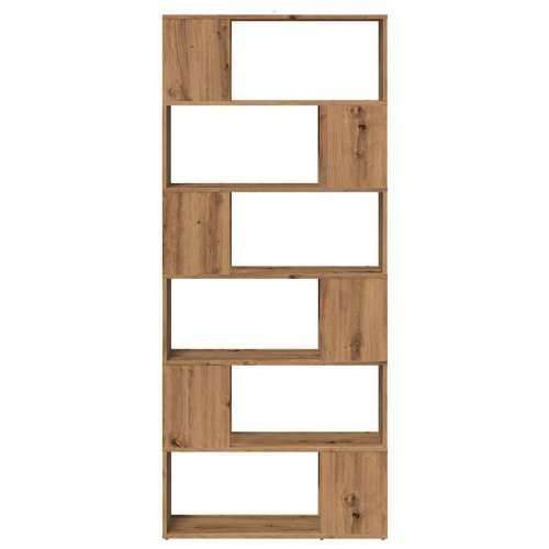 Ormarić za knjige/Paravan - Sobna pregrada Artisan hrast 80x24x186 cm - hrast artisan 80 x 24 x 186 cm 1 Cijena