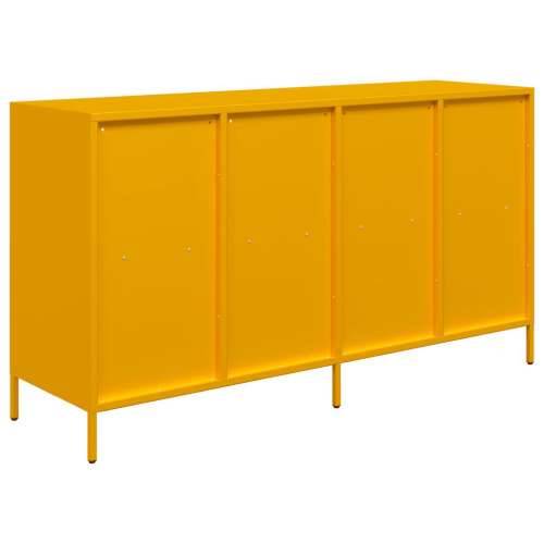 Komoda senf žuta 135x39x73,5 cm hladno valjani čelik - žuta boja senfa 1 135 cm Cijena