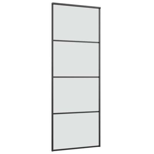 Klizna vrata s priborom 76 x 205 cm od ESG stakla i aluminija - matt 76 x 205 cm (152.5 cm) 1 Cijena