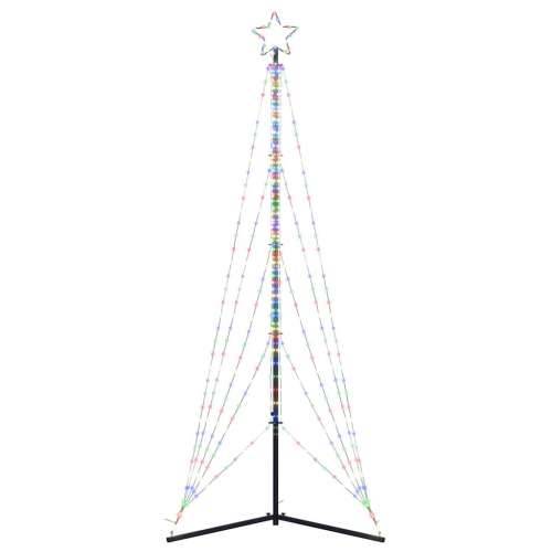 LED božićno drvce 525 LED šarenih 302 cm - Šareni 300 cm 1 Cijena
