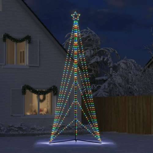 LED božićno drvce 861 LED šareno 478 cm - Šareni 480 cm 1 Cijena