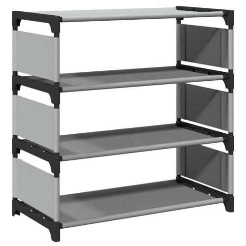 Stalak za cipele 4 razine sivi 54x28x55 cm netkana tkanina - 1 55 cm Cijena