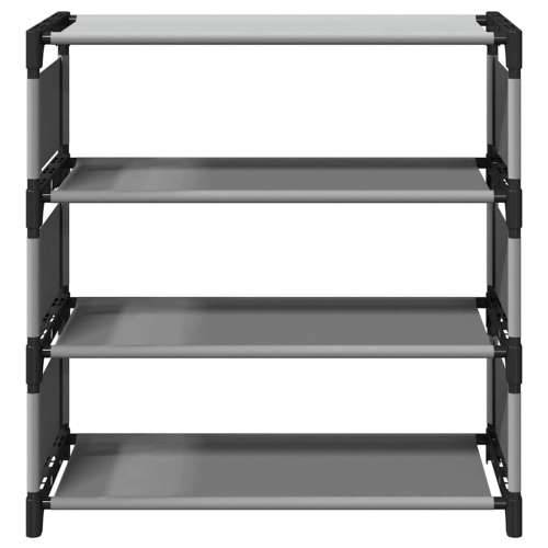 Stalak za cipele 4 razine sivi 54x28x55 cm netkana tkanina - 1 55 cm Cijena