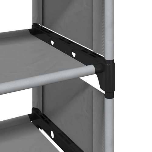 Stalak za cipele 4 razine sivi 54x28x55 cm netkana tkanina - 1 55 cm Cijena
