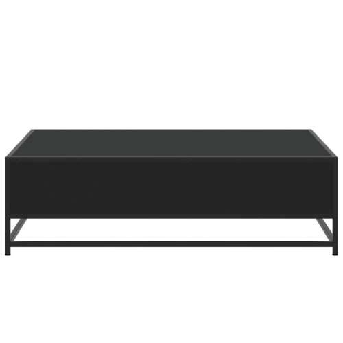 Stol za kavu crni 100x100x30 cm Konstruirano drvo i metal - Crna 100 x 100 x 30 cm 1 Cijena