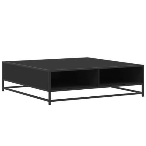 Stol za kavu crni 100x100x30 cm Konstruirano drvo i metal - Crna 100 x 100 x 30 cm 1 Cijena