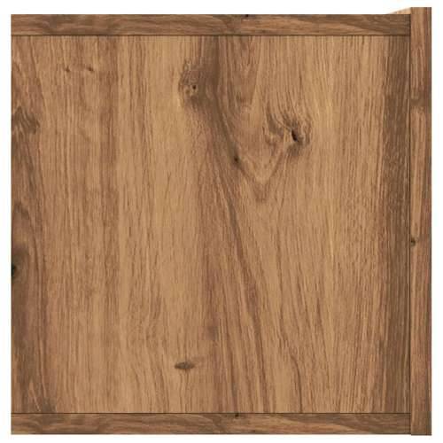 Zidni TV ormarić Artisan hrast 120x30x30 cm izrađeno drvo - hrast artisan 1 120 cm Cijena