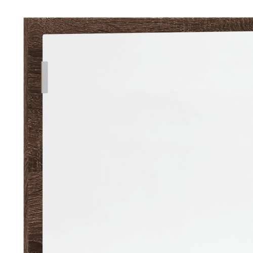 LED kupaonsko ogledalo smeđi hrast 100x8,5x37 cm - Smeđi hrast 1 Cijena