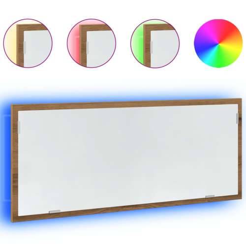 LED kupaonsko ogledalo Artisan hrast 100x8,5x37 cm - hrast artisan 1 Cijena