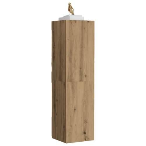 TV ormarić Artisan hrast 30,5x30x110 cm izrađeno drvo - hrast artisan 1 110 cm Cijena