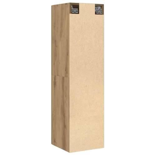 TV ormarić Artisan hrast 30,5x30x110 cm izrađeno drvo - hrast artisan 1 110 cm Cijena