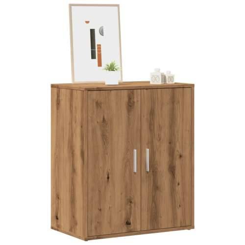 Ormarić za cipele Artisan hrast 60x35x70 cm izrađeno drvo - hrast artisan 60 x 35 x 70 cm 1 shoe cabinet with door Cijena
