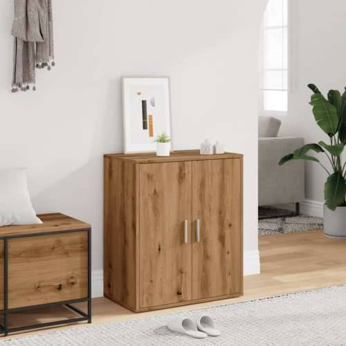 Ormarić za cipele Artisan hrast 60x35x70 cm izrađeno drvo - hrast artisan 60 x 35 x 70 cm 1 shoe cabinet with door Cijena