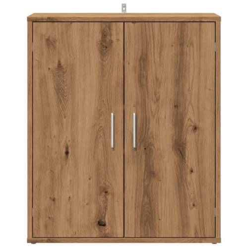 Ormarić za cipele Artisan hrast 60x35x70 cm izrađeno drvo - hrast artisan 60 x 35 x 70 cm 1 shoe cabinet with door Cijena