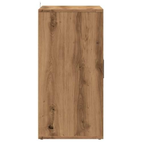 Ormarić za cipele Artisan hrast 60x35x70 cm izrađeno drvo - hrast artisan 60 x 35 x 70 cm 1 shoe cabinet with door Cijena