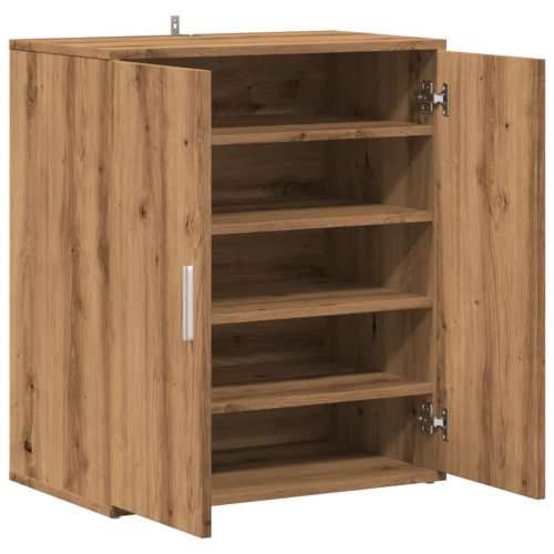 Ormarić za cipele Artisan hrast 60x35x70 cm izrađeno drvo - hrast artisan 60 x 35 x 70 cm 1 shoe cabinet with door Cijena