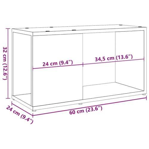 TV ormarić Artisan hrast 60x24x32 cm izrađeno drvo - hrast artisan 1 60 x 24 x 32 cm Cijena