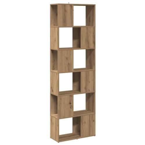 Ormarić za knjige/Paravan - Sobna pregrada Artisan hrast 60x24x186 cm - hrast artisan 1 60 x 24 x 186 cm Cijena
