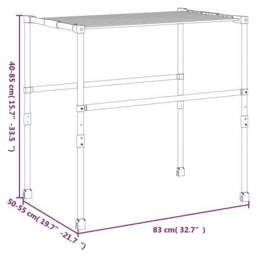 Sušilo za rublje 83 x (50 - 55) x (40 - 85) cm aluminijsko Cijena
