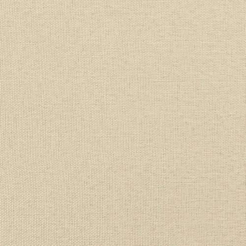 Okvir kreveta bez madraca krem 120 x 200 cm od tkanine - Krema 120 x 200 cm Cijena