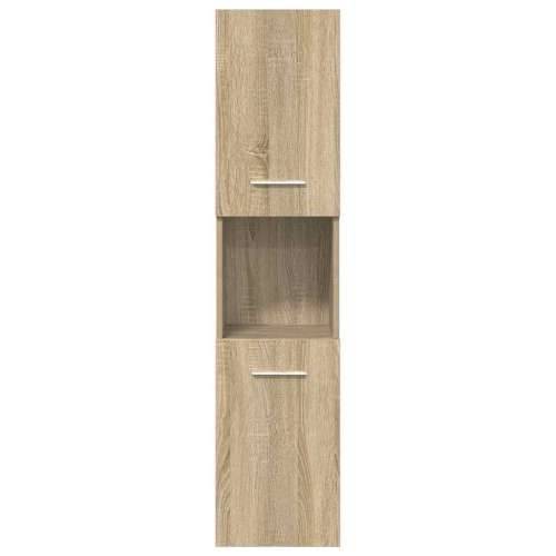 4-dijelni set kupaonskog namještaja boja hrasta sonome drveni - sonoma hrast 41 x 38.5 x 46 cm 1 Cijena