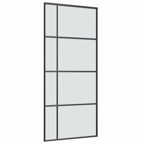 Klizna vrata s priborom 90 x 205 cm od ESG stakla i aluminija - 90 x 205 cm (213.5 cm) 1 matt Cijena