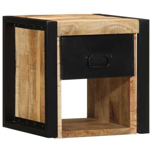 Noćni ormarići 2 kom 40x35x40 cm Puno grubo drvo Mango - 2 masivno drvo manga Cijena