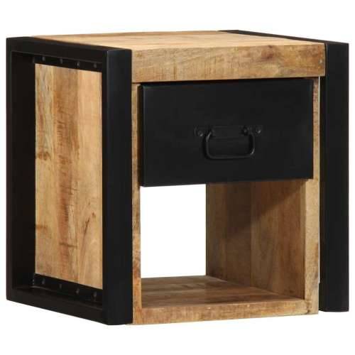 Noćni ormarići 2 kom 40x35x40 cm Puno grubo drvo Mango - 2 masivno drvo manga Cijena