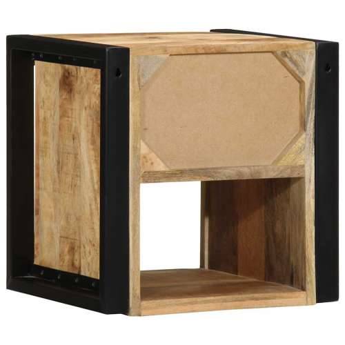 Noćni ormarići 2 kom 40x35x40 cm Puno grubo drvo Mango - 2 masivno drvo manga Cijena