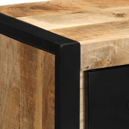 Noćni ormarići 2 kom 40x35x40 cm Puno grubo drvo Mango - 2 masivno drvo manga Cijena