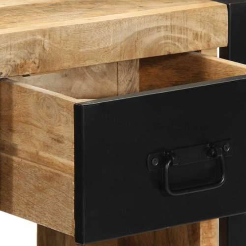 Noćni ormarići 2 kom 40x35x40 cm Puno grubo drvo Mango - 2 masivno drvo manga Cijena