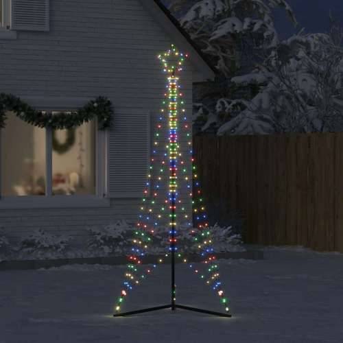 LED božićno drvce 483 LED šarene 240 cm - Šareni 240 cm 1 Cijena